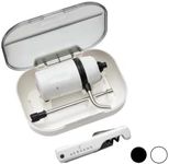 Aervana Travel: Electric Wine Aerator and Pourer/Dispenser - Decanter - Travel - Personal Wine Tap (white)