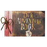 Vienrose Our Adventure Book Scrapbooks Album Up Movie Scrap Photo Book Embossed Words with Luxury DIY Kit for Men Boyfriend Couples