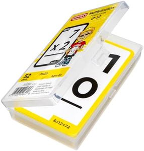 Duncan Flash Cards- Multiplication 3703FC Yellow & White