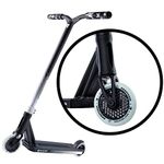 Invictus Complete Scooter - Stunt Scooters - Professional Scooter for Any Age Rider - Pro Scooters for Kids Pro Scooters for Adults - Pro Scooter Deck, Wide Pro Scooter Wheels (White/Black (2022))