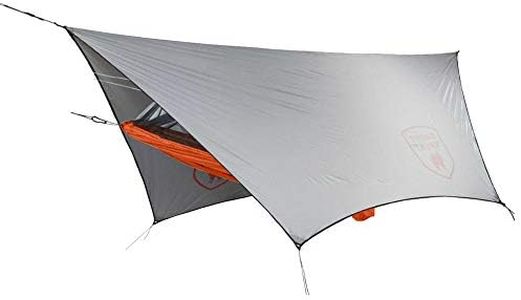Grand Trunk Air Bivy Hammock and Shelter - Large Lightweight All-Weather Hammock Shelter and Protective Cover to Keep Bugs Out - Capable to Handle All Environments, Slate Grey and Red