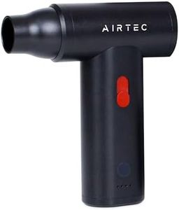 IT Dusters AirTec Metal Cordless Electric Air Duster Blower for PC, Laptop, Console, Electronics and Home Cleaning, Environmental Alternative to Spray air can Duster Keyboard Cleaner (Type 2)