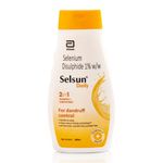 Selsun Daily Anti Dandruff Shampoo, Clears away dandruff flakes, Relieves from dandruff related itching, pH balanced,sulphate free,paraben free, 200ml (200ml)