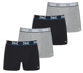 Everlast 4 pk Boxer Brief-Grey Combo: Grey/Black-S