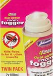 Johnsons Vet 4 Fleas Room Fogger Spray Twin Pack 100 ml, 2 count (Pack of 1)