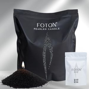Foton Pearled Candle Sand 64Oz Grande Bag, Black Unscented