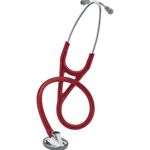 3M Littmann Master Cardiology Stethoscope, 2163, Stainless Steel Chestpiece, 69 cm (27") Burgundy Tube