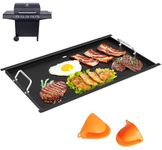 463365021 Full Size Griddle Insert for Charbroil Performance 5 Burner Grill 463448021 463451022 463466522, Carbon Steel Flat Top Griddle Plate for Charbroil G426-0004-W1 G426-0005-W1, 28.3''L x 17''W
