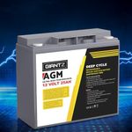 Giantz 25Ah AGM Deep Cycle Battery,