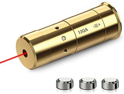 MidTen Bore Sight 12 Gauge Laser Red Dot Boresighter with Three of Batteries