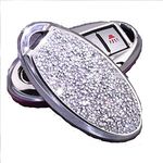 Royalfox(TM) 3 4 5 6 Buttons 3D Bling Soft TPU keyless Entry Remote Smart Key Fob case Cover for Infiniti Nissan Murano Pathfinder Titan Maxima Lannia Qashqai Sunny (Silver)