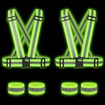 Bramble High Vis Straps 2 Pack Refl