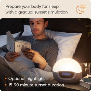 Lumie Bodyclock Shine 300 Wake-Up Light Alarm – White