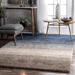 ZARA CARPETS; 'can change the floor Modern Fluffy Shag Area Rugs Size 9 Feet by 12 Feet (9x12 feet)