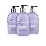 Baylis & Harding English Lavender and Chamomile Hand Wash, 500 ml (Pack of 3) - Vegan Friendly