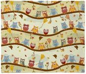 CafePress Autumn Owls Throw Blanket