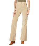 Levi's Women's Ribcage Bell Bottom Jeans, (New) Safari, 32W x 32L