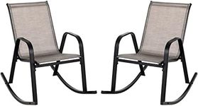 Costway Patio Rocking Chair Set of 