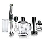 Braun MultiQuick 9 Hand Blender 1200W with Beaker, 1.25L Blender, Chopper, Puree Masher, Whisk, ActiveBlade, Active PowerDrive, iMode SmartSpeed, SplashControl for Masala Grinding, Smoothie MQ9147X