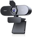 NEWORK Streaming 4K Webcam with Sony Sensor, 1080P@60FPS, Fast PDAF Autofocus & Dual Mics, Auto Light Adjust, USB Plug & Play, Privacy Cover, 79° FOV – Perfect for Live Streaming, Zoom, Teams & Calls