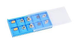 Accusize Industrial Tools 2 Pc of Each Kind of Carbide Inserts for 2988-0038, CVD Coated and Tin Coated, Total 10 Pieces, 2988-0038Inserts