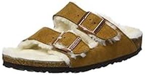 Birkenstock Arizona Mink, Unisex Adults' Open Toe Sandals, Brown (Mink), 7 UK (40 EU)