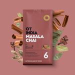 OT INDIA Masala Chai - Premium Mix of 7 Spices | 100% Natural Ingredients Tea | Rich Color and Smooth Taste | Handpicked and Pure | Helps in Digestion (200 gm)