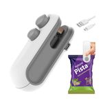 Azaria Portable Mini Sealing Machine, Handheld Packet Sealer, portable sealing machine, packet sealer for Food, Snacks, Chips, Fresh Storage, Plastic Bags Sealing Machine, 1 YEAR Warranty