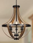 23.6" Large Farmhouse Chandeliers f