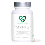 MultiSpore® Plus (Bacillus Coagulans & Bacillus Subtilis) Spore Based Probiotic | 120 Capsules - 4 Month Supply | Bloating Relief/Gut Health | Includes Digestive Enzymes & Prebiotic Inulin | UK Made