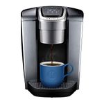 Keurig K-Elite Single Serve K-Cup Pod Coffee Maker, With Iced Brew Functionality And Quiet Brew Technology, Brushed Silver