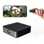 UCOCARE No Wifi Security Camera, 4K Mini Camera, Works With or Without WiFi, Wireless Indoor Outdoor Small Cameras with Night Vision, Motion Detection, Multiple Mounts, Mini Wifi Camera for Home Pet