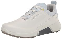 ECCO Mens M Biom H4 Leather Golf Shoes - White/Air - UK 8-8.5