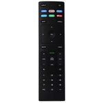 Vizio OEM Remote Control with Vudu/Netflix/Prime Video Hotkeys - Black (XRT136)