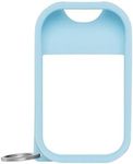 Touchland Mist Case for Power Mist and Glow Mist (1FL OZ), Protective and Stylish Hand Sanitizer Spray Accessory, Silicone Case with Keyring, Frosty Blue