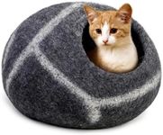 Woolygon Cat Cave Bed - Wool Handcr