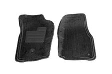 Lund 607343 Catch-All Charcoal Front Floor Mat - Set of 2