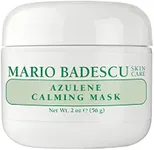 Mario Badescu Azulene Calming Mask, Clay Face Mask Skin Care Ideal for All Skin Types, Pore Minimizer Clay Mask with Olive Leaf Extract, Vitamin E and Kaolin Clay, 2 Oz