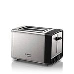 Bosch TAT5P420DE toaster 2 slice(s) Black,Silver 970 W