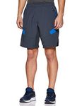 Van Heusen Performance Men Shorts - 100% Polyester - Swift Dry, Mesh Panel, Lightweight_51002_Anthra_M