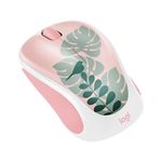 Logitech - Design Collection Limited Edition Wireless Compact Mouse with Colorful Designs - Chirpy Bird