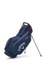 Callaway Golf 2022 Fairway 14 Stand Bag, Navy/Red/White Color