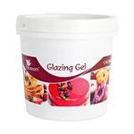 BLOSSOM Edible Glazing Gel for Cake & Desserts Toppings Decoration- Caramel, 1 kg