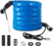 BOYISEN Heated Water Hose for RV, -20℉ Antifreeze Heated RV Water Hose with Energy Saving Thermostat, RV Heated Water Hose for RV/Camper/Home/Garden (15 FT)