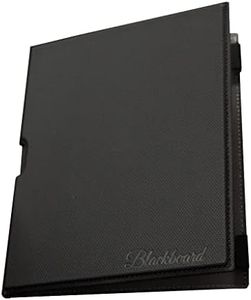 Boogie Board Protective Folio Cover for Blackboard Letter-Size (8.5?x11?) Reusable Notebook, Black (Blackboard Letter Sold Separately)