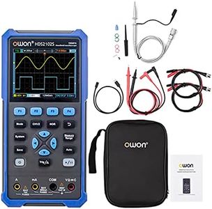 OWON HDS2102S 2CH Handheld Oscilloscope 100MHz Bandwidth 20000 Counts Multiumeter OSC + DMM + Waveform Generator