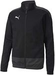 PUMA Men's teamGOAL 23 Training Jacket Track Black-Asphalt, Medium