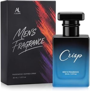 Auelife Crisp Pheromone Cologne for Men, Long-Lasting Perfume, 30mL/1 Fl Oz