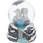 Nemesis Now B3652J7 Warriors of Winter Lisa Parker Snowglobe 14.5cm White, Resin and Glass