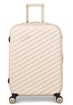 Ted Baker Women's Belle Fashion Lightweight Hardshell Spinner Luggage, Sand Dollar, Checked-Medium 27-Inch, Luggage